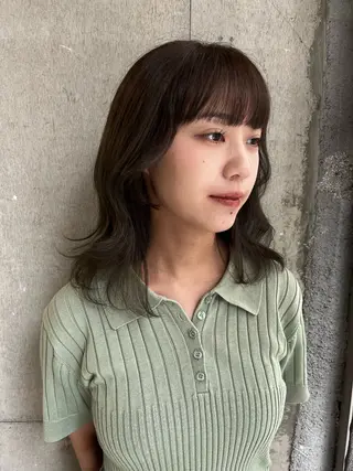 ミディアム 浦安美容師🌈 Mayaのヘアスタイル