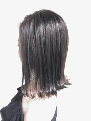 ミディアム カラー パーマ ヘアアレンジ メンズ キッズ ネイル マツエク・マツパ バレイヤージュ/ 髪質改善/渡邉悟🌱のヘアスタイル