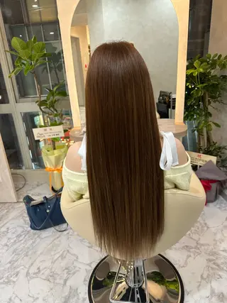 ロング カラー ヘアアレンジ 宇都宮美容室 ちなのヘアスタイル