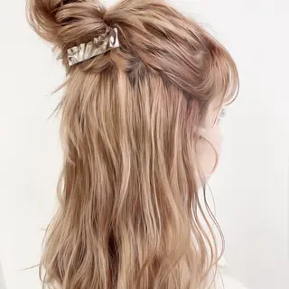 ヘアアレンジ ✨艶髪✨ 奈須晴香のヘアスタイル