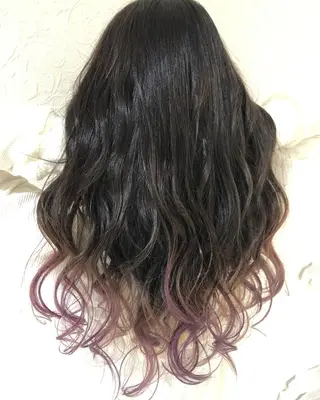 ロング ヘアセット 野中のヘアスタイル