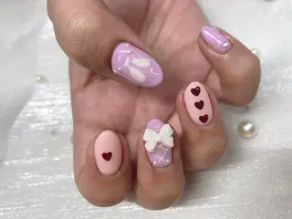 ネイル RUBYネイルサロン 9Caratsのネイルデザイン