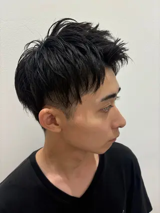 ショート メンズ ミドウチ アヤカのヘアスタイル