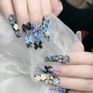ネイル MoMoA Nail ネイル長さ出し専門店のネイルデザイン