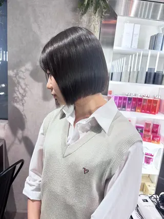 ミディアム カラー ヘアアレンジ iona/ハイトーン /ネイルのネイルデザイン