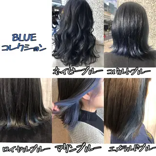 セミロング 植田 彩のヘアスタイル