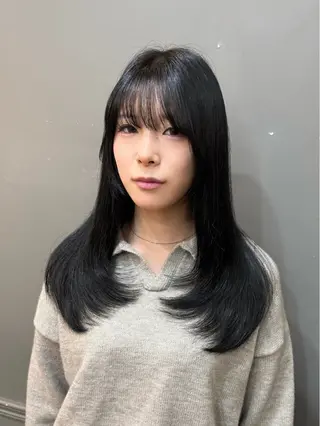 ロング カラー 【azure横浜】 🧸misaki🌸のヘアスタイル