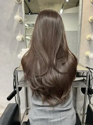 ロング カラー 透明感/レイヤー 🇰🇷tomonaのヘアスタイル