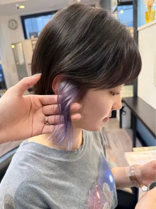 ミディアム Minami Yuiのヘアスタイル
