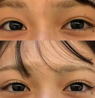 マツエク・マツパ Helena ゆりあのヘアスタイル