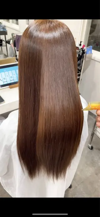 ロング 美髪矯正特化美容師✨ あんりのヘアスタイル