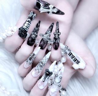 ネイル Sora nail 長さ出し専門店のネイルデザイン