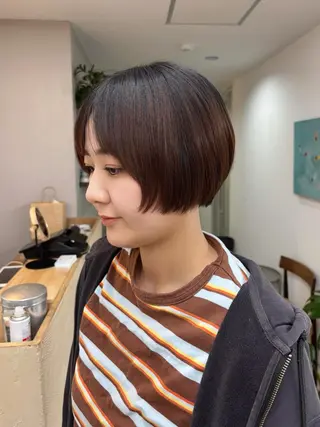 ショート 權軒 真尋 /モデル様募集中のヘアスタイル