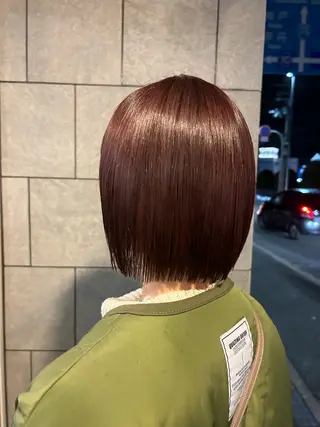 カラー 寺本 玲花のヘアスタイル