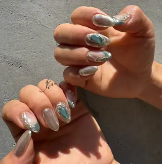 ネイル gleam✴︎ sayakaのネイルデザイン