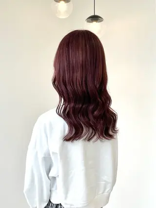 カラー 小林 千咲都のヘアスタイル