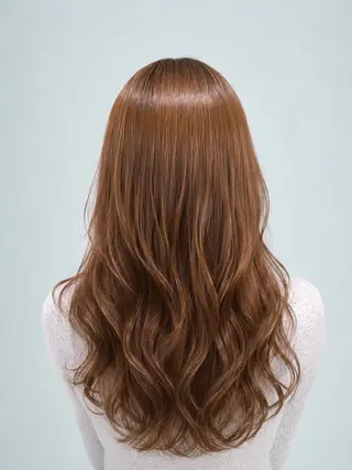 ロング カラー 横浜/透明感カラー/ 髪質改善/みやび🎀のヘアスタイル