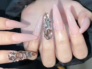 ネイル na🎀🎀na ちゅるちゅるのネイルデザイン