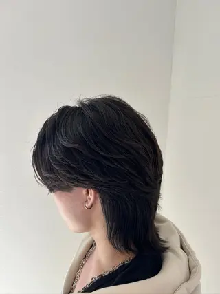 ミディアム パーマ ヘアアレンジ メンズ メンズカット/パーマ チバト　クウトのヘアスタイル