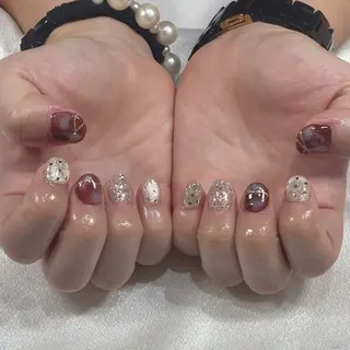 ネイル 9月空きあり🌹 Jr.ネイリストaiのネイルデザイン