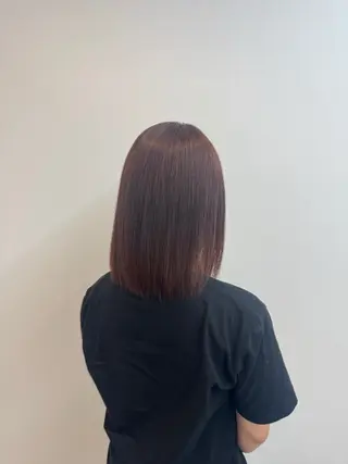 カラー 藤野 菜々美のヘアスタイル