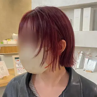 ショート レイヤーカット 🌿 濱野玲奈のヘアスタイル