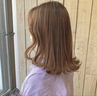 ミディアム カラー 古川 竜希のヘアスタイル