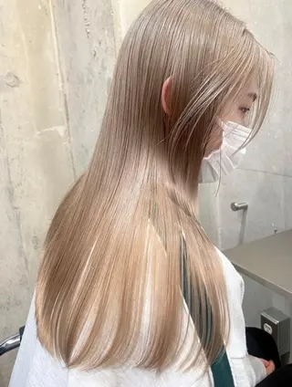 カラー セミロング 🎆浴衣着付け👘 ✨ヘアセット🐹のヘアスタイル