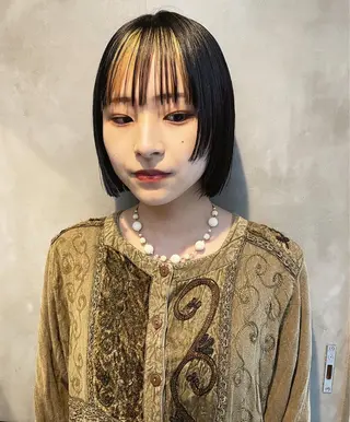 ショート カラー 👑ボブはお任せ ミヤノ👑のヘアスタイル