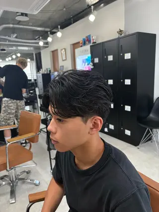 パーマ メンズ メンズパーマ特化 園田　楓莉のヘアスタイル