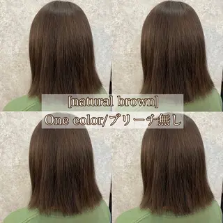 ミディアム カラー 直毛改善特化美容師/ 大森雄貴のヘアスタイル