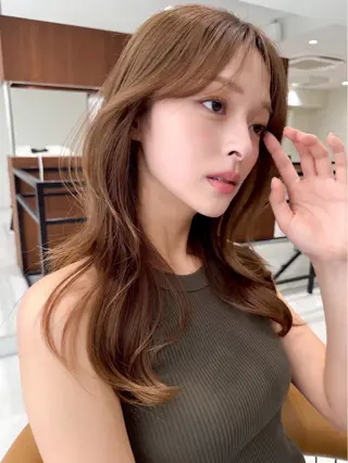 ロング 西村 柳太郎のヘアスタイル