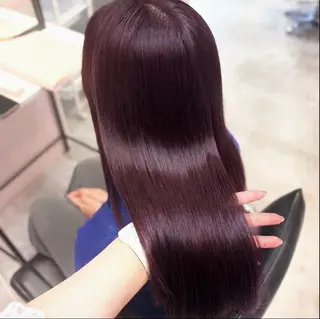 ロング カラー 透明感/艶カラー 💘Hanaのヘアスタイル