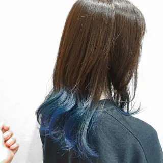 ロング カラー 髪質改善/ブリーチ 田代 龍我のヘアスタイル