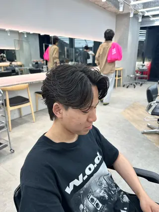 パーマ メンズ カット🔥パーマ特化 fifthりょう🔥のヘアスタイル