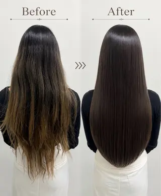 ロング 京谷 日向のヘアスタイル
