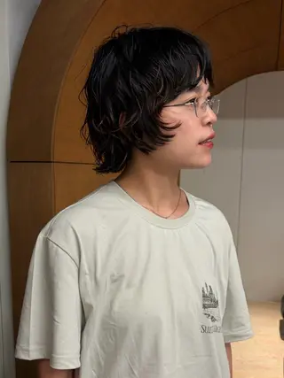 ショート 藤原 直希のヘアスタイル