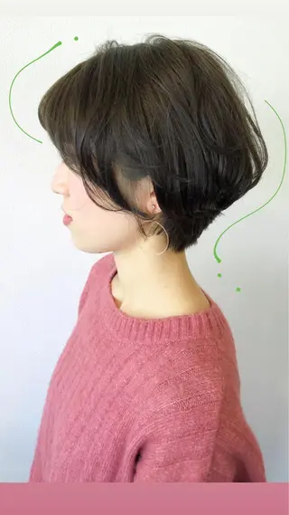 ショート カラー ダメージレスサロン✨ kayo🌱のヘアスタイル