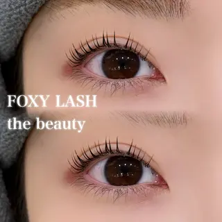 マツエク・マツパ FOXY LASH hasegawaのマツエク・マツパデザイン