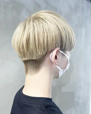 ショート カラー メンズ ハッシュカット/ハイ トーン/HIROKIのヘアスタイル