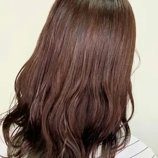 ミディアム レイヤー/艶髪カラー 森本くるみのヘアスタイル