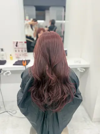 ロング カラー 🥂上品ワンホンヘア 🥂nozomiのヘアスタイル