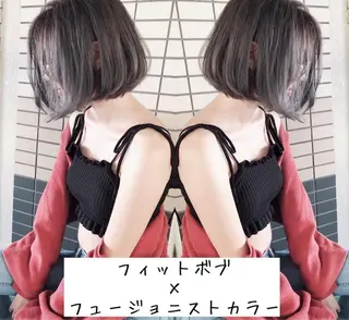 ショート カラー テトネ タカシのヘアスタイル