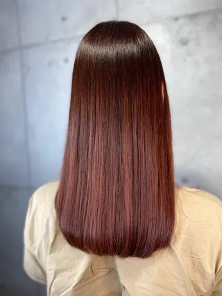 ロング カラー newi WASHIOのヘアスタイル