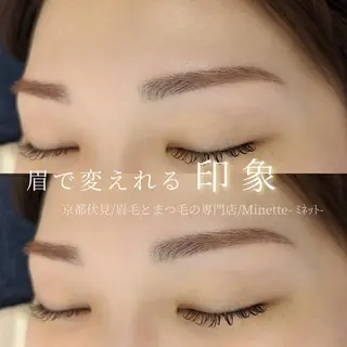 アイブロウ eyelash Minetteのマツエク・マツパデザイン