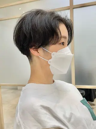 ショート カラー ショートヘア相談所✨ 澤里大のヘアスタイル