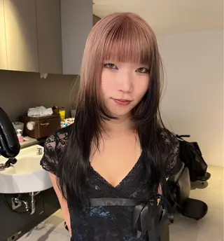 ロング カラー カットモデル募集中 IKUMI🎀のヘアスタイル