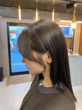 ロング 髪質改善特化美容師 酸性ストレート近藤俊のヘアスタイル