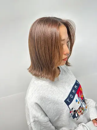 ミディアム ナチュラル特化 低価格/ＪＯのヘアスタイル