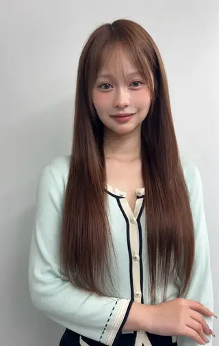 ロング 馴染ませエクステ/ ヒロヤのヘアスタイル